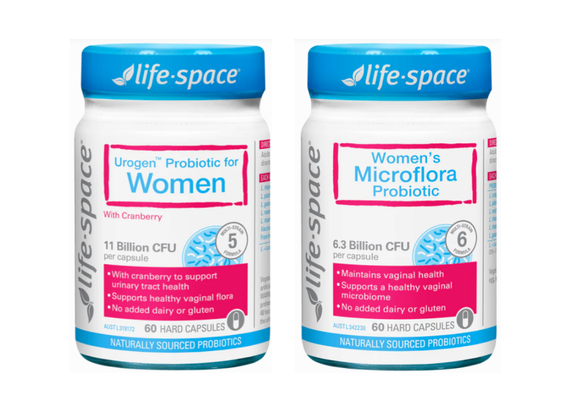 Lifespace Urogen Probiotic for Women + Women's Microflora Probiotic