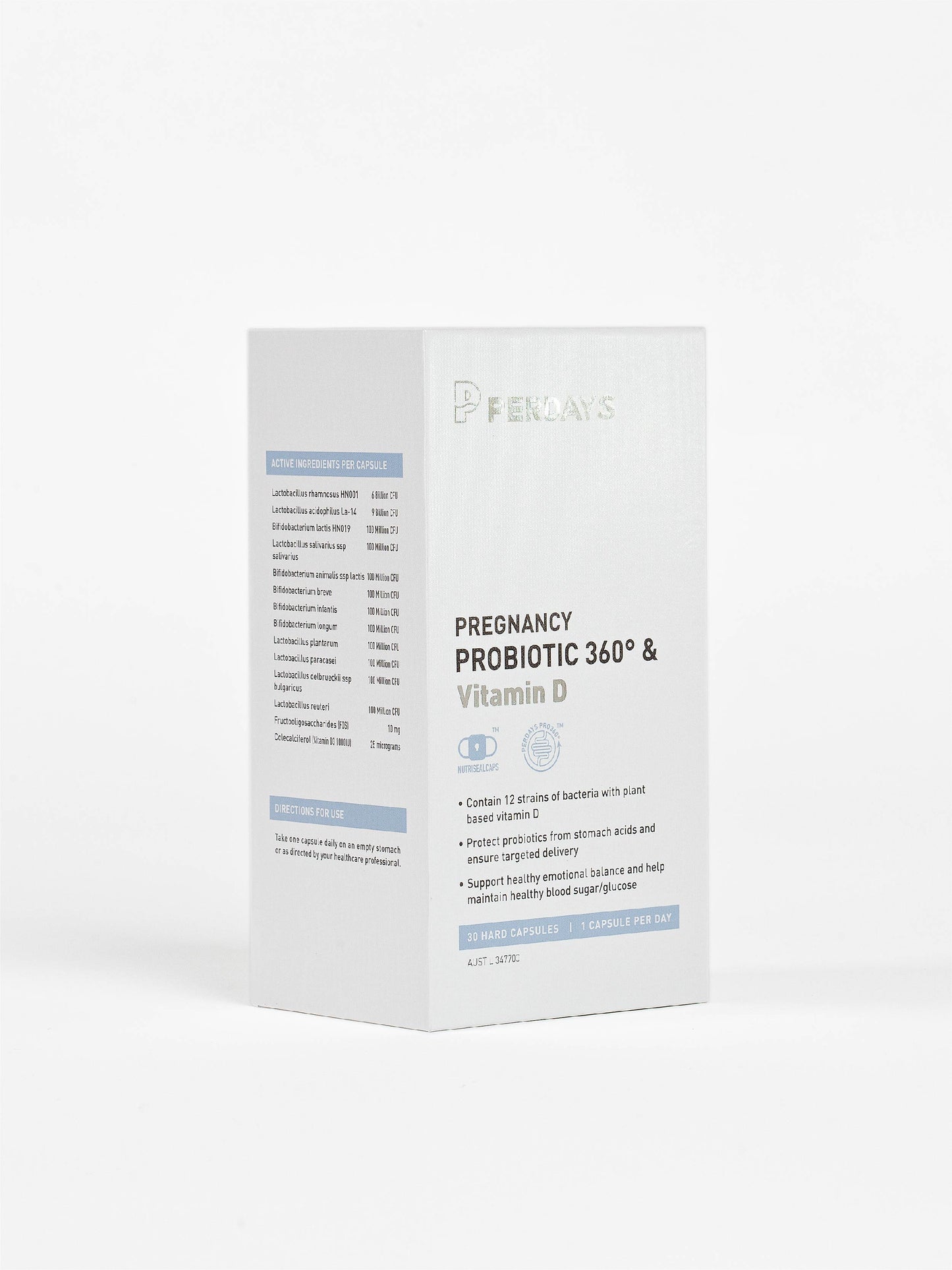 Perdays Probiotic 360° & Vitamin D For Women
