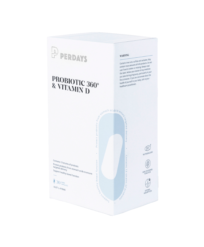 Perdays Probiotic 360° & Vitamin D For Women