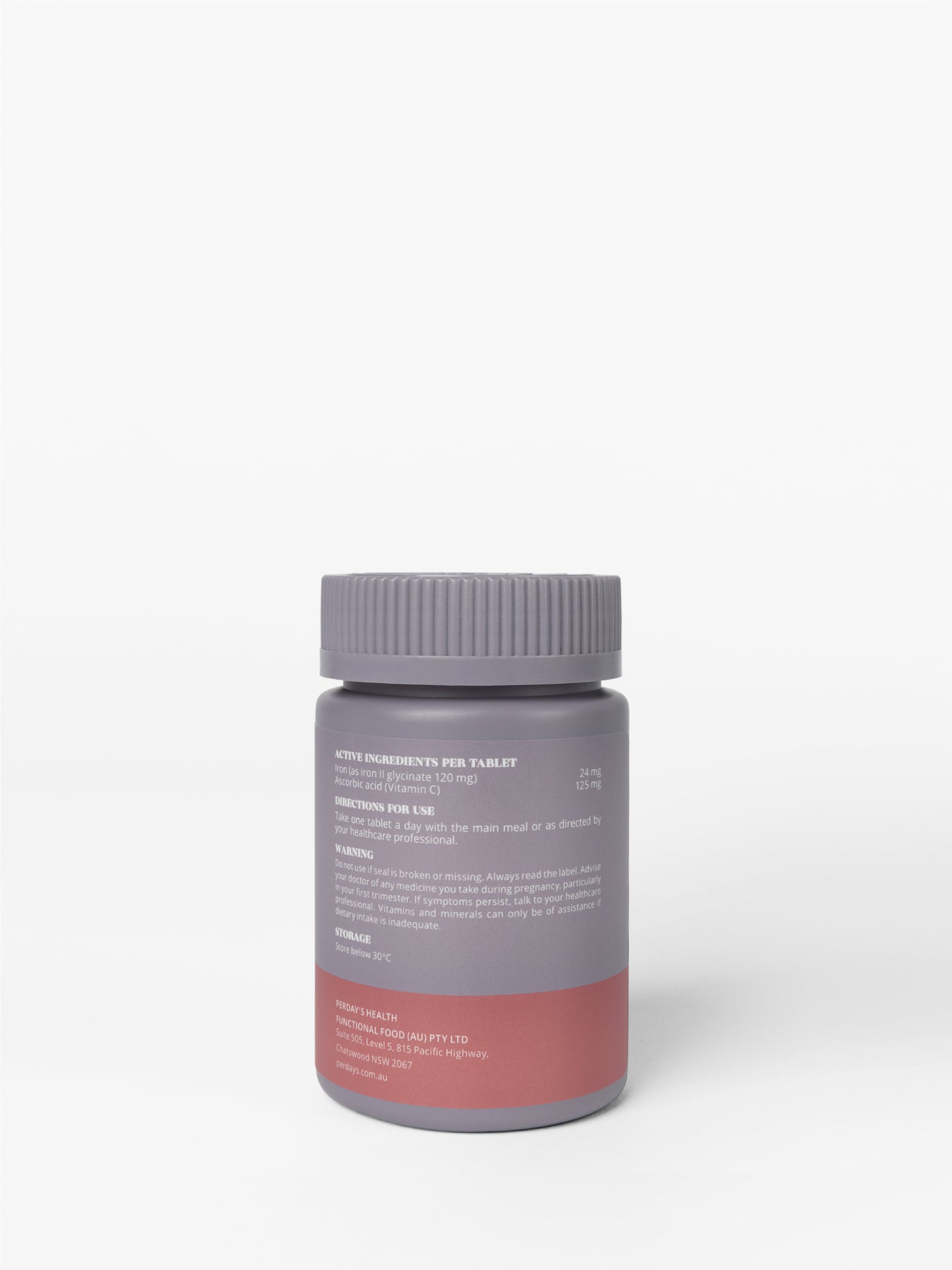 Perdays Pregnancy Iron & Vitamin C 30 teblets